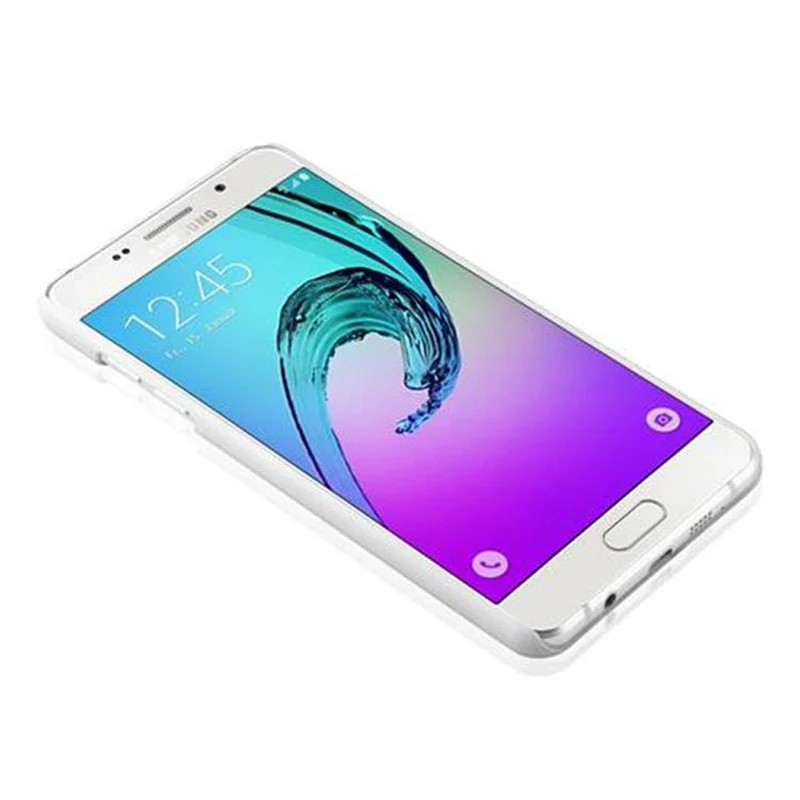 Cadorabo Hülle kompatibel mit Samsung Galaxy A5 2016 Hard Case Schutzhülle in Blumen Paisley Henna Design gegen Kratzer und Stöße