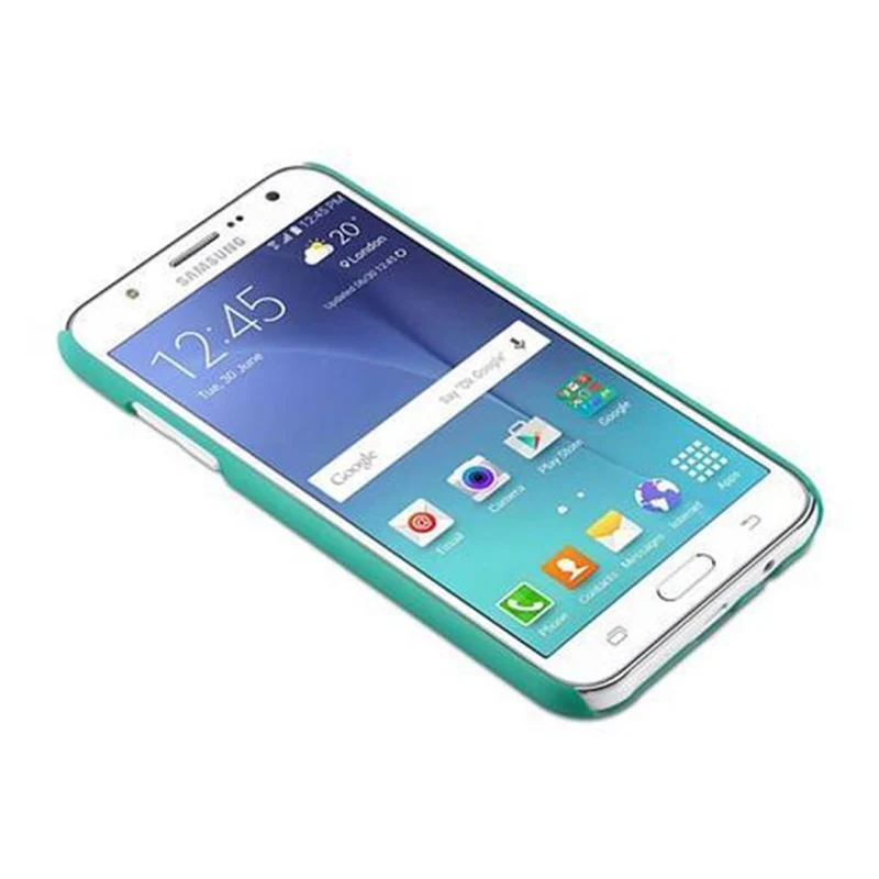 Cadorabo Hülle kompatibel mit Samsung Galaxy J5 2015 Hard Case Schutzhülle in Blumen Paisley Henna Design gegen Kratzer und Stöße
