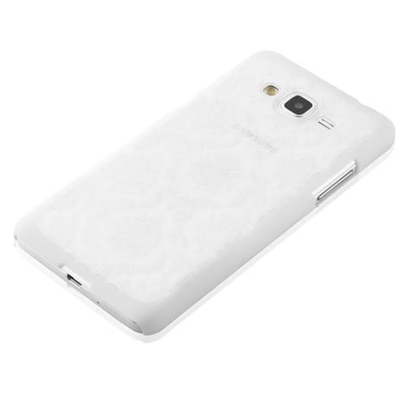 Cadorabo Hülle kompatibel mit Samsung Galaxy GRAND PRIME Hard Case Schutzhülle in Blumen Paisley Henna Design gegen Kratzer und Stöße