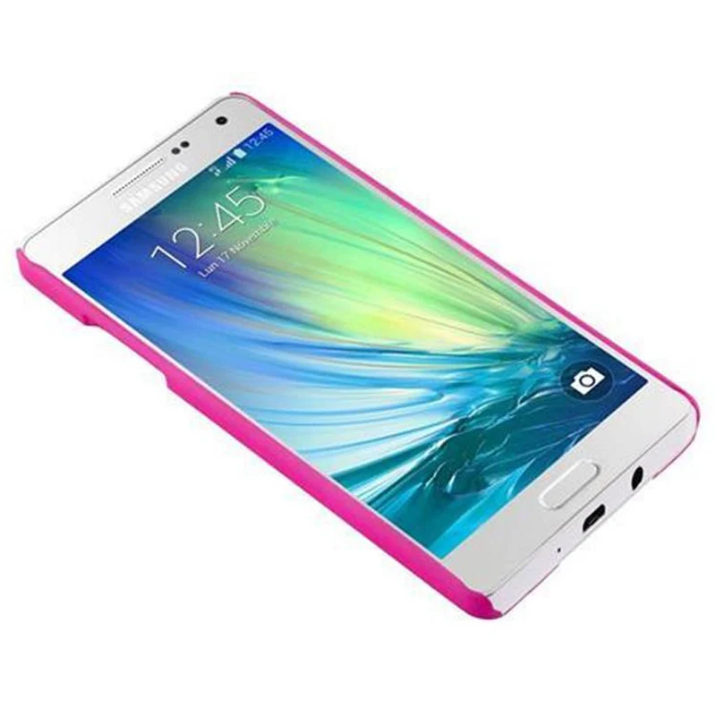 Cadorabo Hülle kompatibel mit Samsung Galaxy A5 2015 Hard Case Schutzhülle in Blumen Paisley Henna Design gegen Kratzer und Stöße