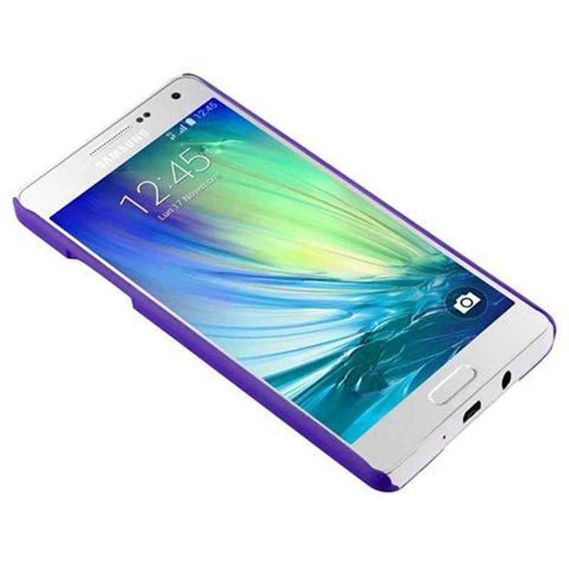 Cadorabo Hülle kompatibel mit Samsung Galaxy A5 2015 Hard Case Schutzhülle in Blumen Paisley Henna Design gegen Kratzer und Stöße