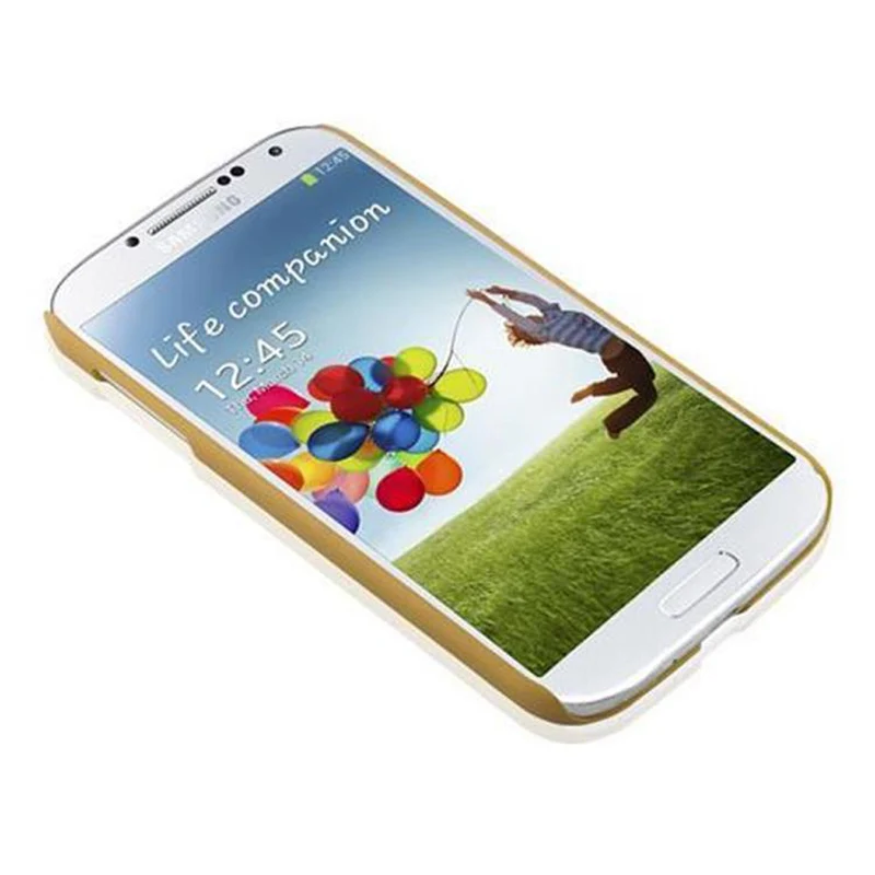 Cadorabo Hülle kompatibel mit Samsung Galaxy S4 Hard Case Schutzhülle in Blumen Paisley Henna Design gegen Kratzer und Stöße