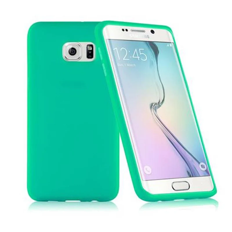 Cadorabo Hülle kompatibel mit Samsung Galaxy S6 EDGE PLUS 360° Full Body Schutzhülle - Front- und Rückenschutz, Rundumschutz mit Displayschutz