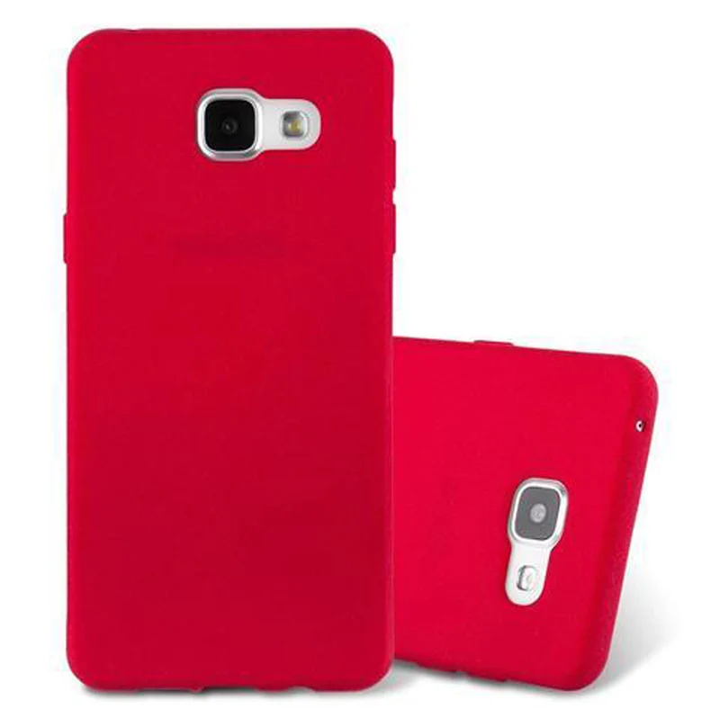 Cadorabo Hülle kompatibel mit Samsung Galaxy A3 2016 Schutzhülle aus flexiblem TPU Silikon
