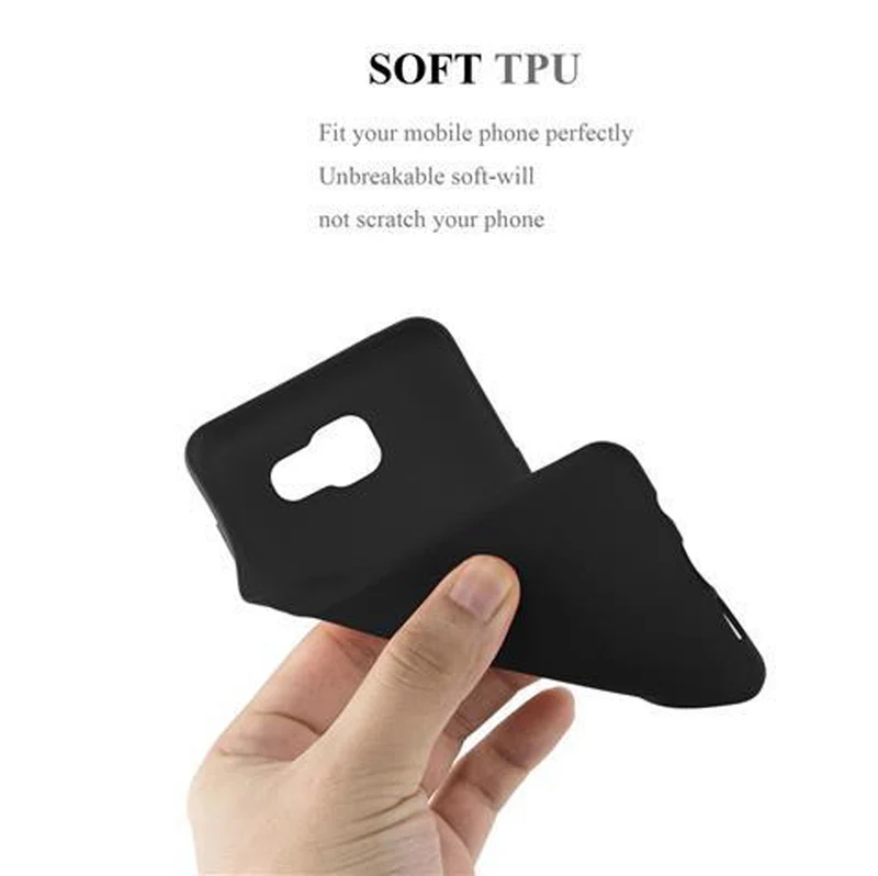 Cadorabo Hülle kompatibel mit Samsung Galaxy A3 2016 Schutzhülle aus flexiblem TPU Silikon