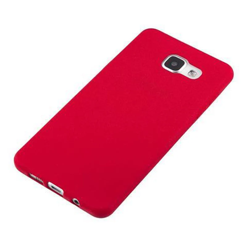 Cadorabo Hülle kompatibel mit Samsung Galaxy A3 2016 Schutzhülle aus flexiblem TPU Silikon