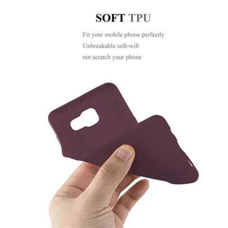Cadorabo Hülle kompatibel mit Samsung Galaxy A3 2016 Schutzhülle aus flexiblem TPU Silikon