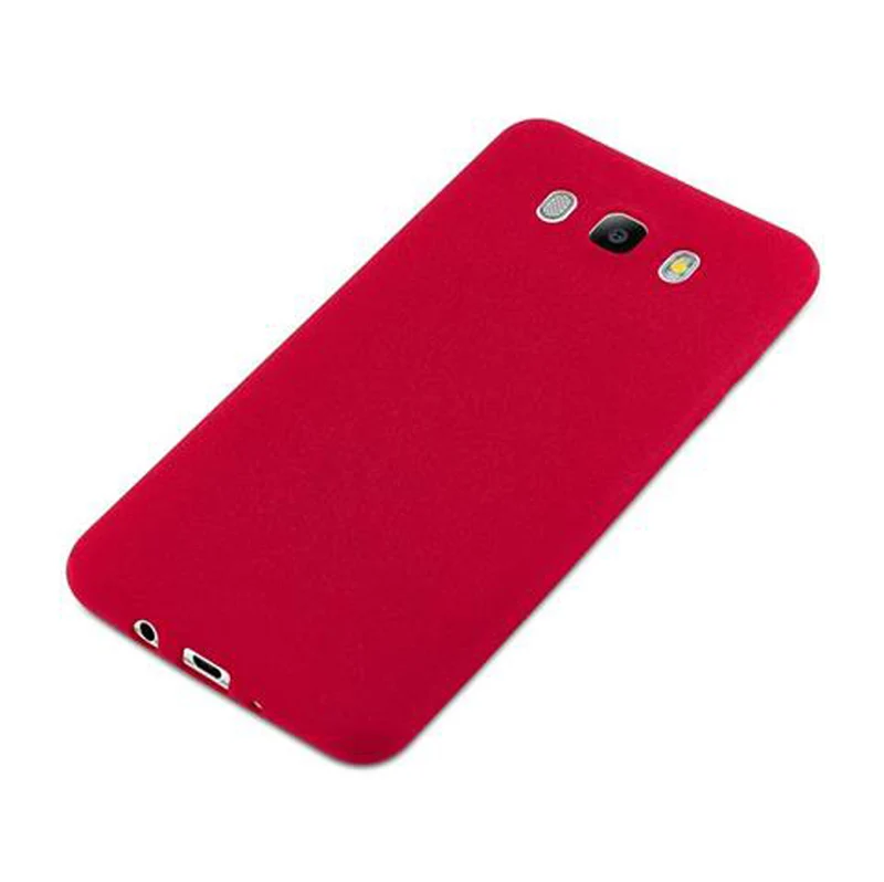 Cadorabo Hülle kompatibel mit Samsung Galaxy J7 2016 Schutzhülle aus flexiblem TPU Silikon