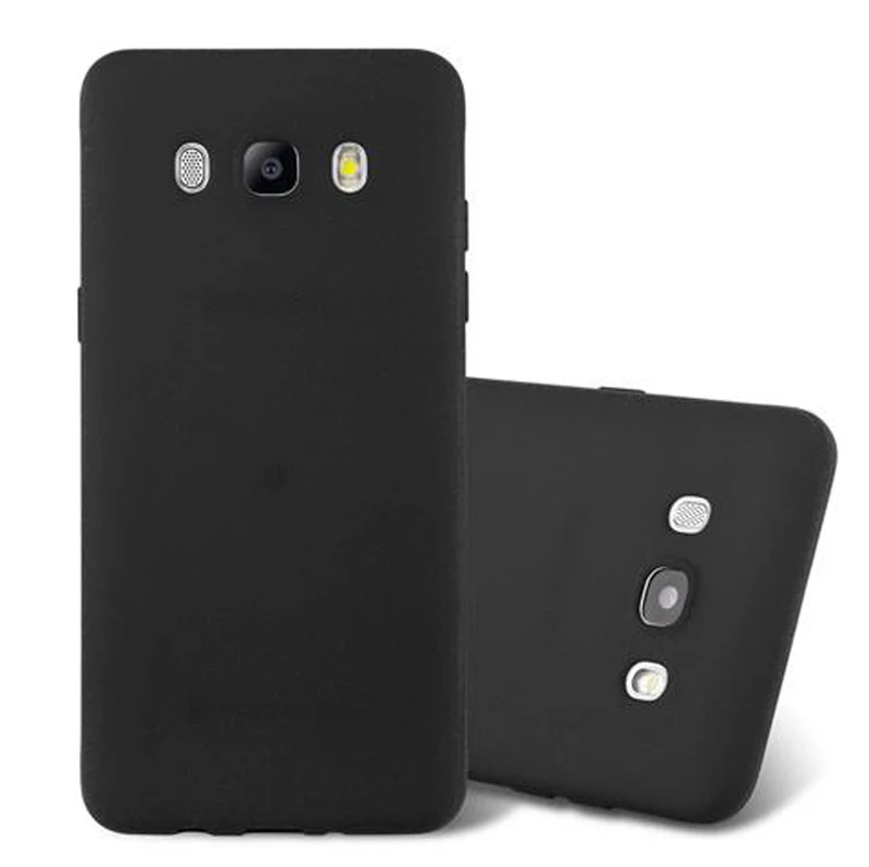 Cadorabo Hülle kompatibel mit Samsung Galaxy J5 2016 Schutzhülle aus flexiblem TPU Silikon