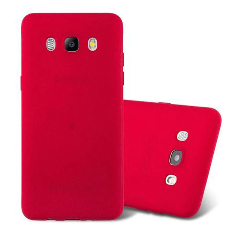 Cadorabo Hülle kompatibel mit Samsung Galaxy J5 2016 Schutzhülle aus flexiblem TPU Silikon