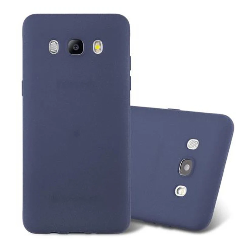 Cadorabo Hülle kompatibel mit Samsung Galaxy J5 2016 Schutzhülle aus flexiblem TPU Silikon