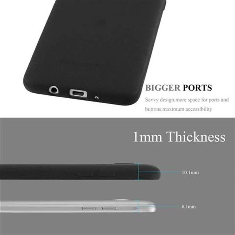 Cadorabo Hülle kompatibel mit Samsung Galaxy J5 2016 Schutzhülle aus flexiblem TPU Silikon