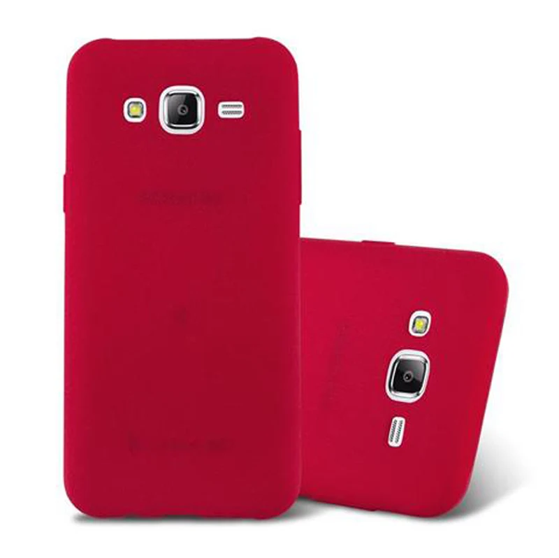 Cadorabo Hülle kompatibel mit Samsung Galaxy J5 2015 Schutzhülle aus flexiblem TPU Silikon