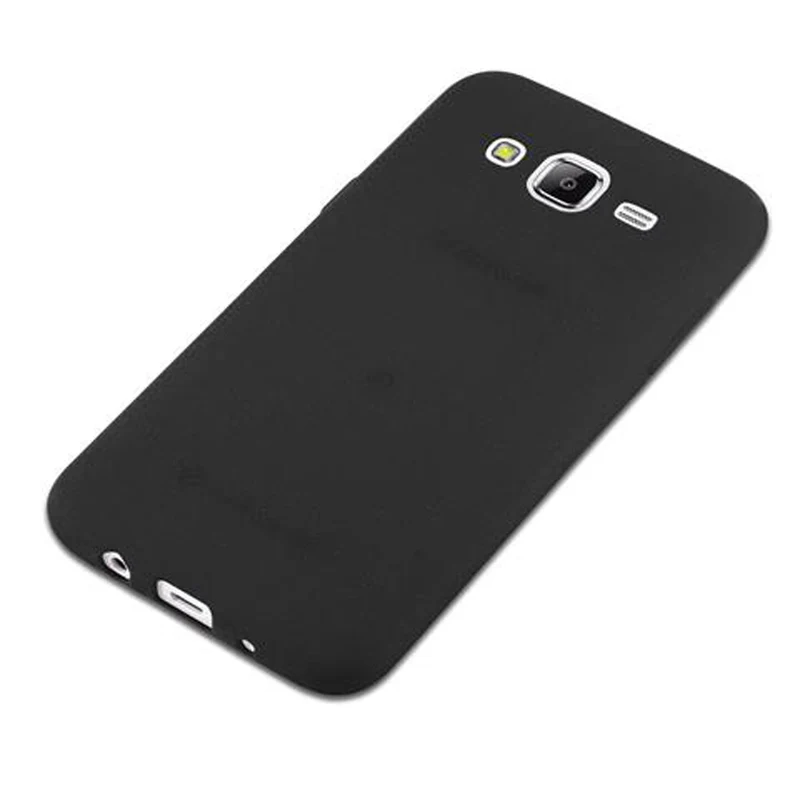Cadorabo Hülle kompatibel mit Samsung Galaxy J5 2015 Schutzhülle aus flexiblem TPU Silikon