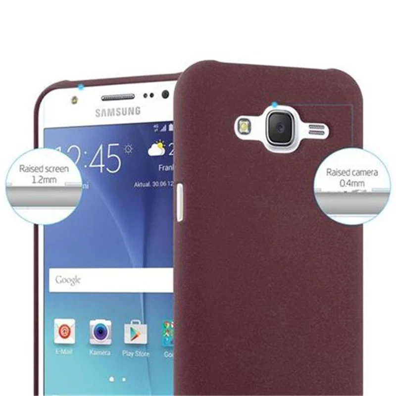 Cadorabo Hülle kompatibel mit Samsung Galaxy J5 2015 Schutzhülle aus flexiblem TPU Silikon