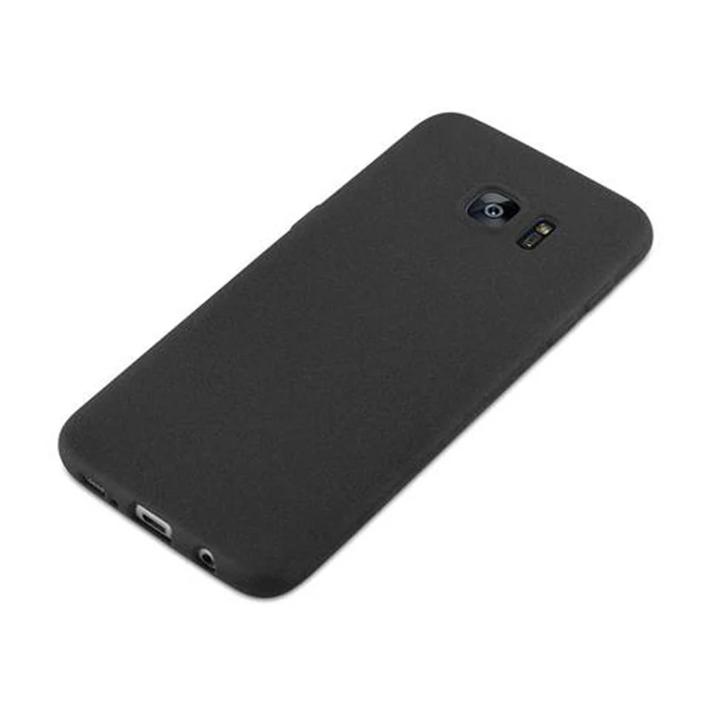 Cadorabo Hülle kompatibel mit Samsung Galaxy S7 EDGE Schutzhülle aus flexiblem TPU Silikon