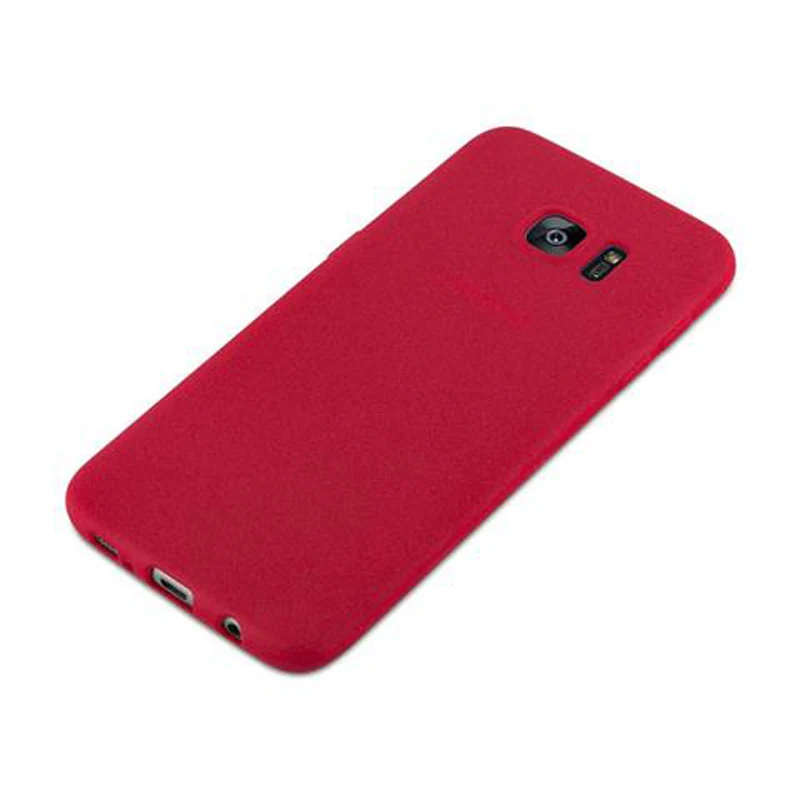 Cadorabo Hülle kompatibel mit Samsung Galaxy S7 EDGE Schutzhülle aus flexiblem TPU Silikon