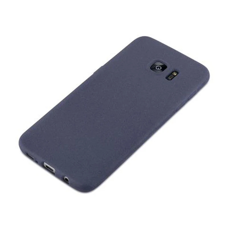 Cadorabo Hülle kompatibel mit Samsung Galaxy S7 EDGE Schutzhülle aus flexiblem TPU Silikon
