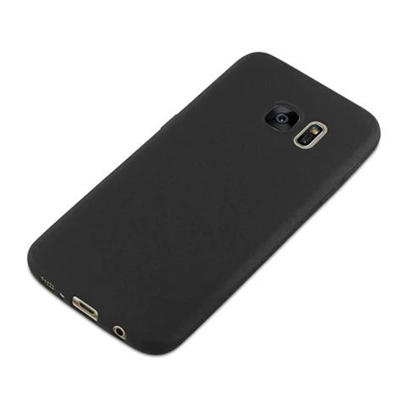Cadorabo Hülle kompatibel mit Samsung Galaxy S7 Schutzhülle aus flexiblem TPU Silikon