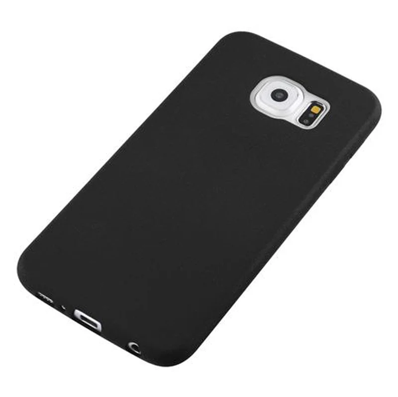 Cadorabo Hülle kompatibel mit Samsung Galaxy S6 Schutzhülle aus flexiblem TPU Silikon