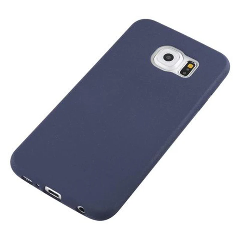 Cadorabo Hülle kompatibel mit Samsung Galaxy S6 Schutzhülle aus flexiblem TPU Silikon