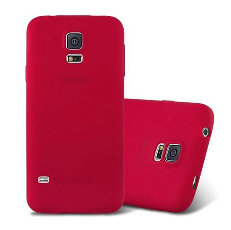 Cadorabo Hülle kompatibel mit Samsung Galaxy S5 / S5 NEO Schutzhülle aus flexiblem TPU Silikon