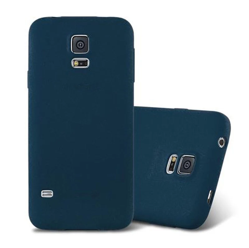 Cadorabo Hülle kompatibel mit Samsung Galaxy S5 / S5 NEO Schutzhülle aus flexiblem TPU Silikon