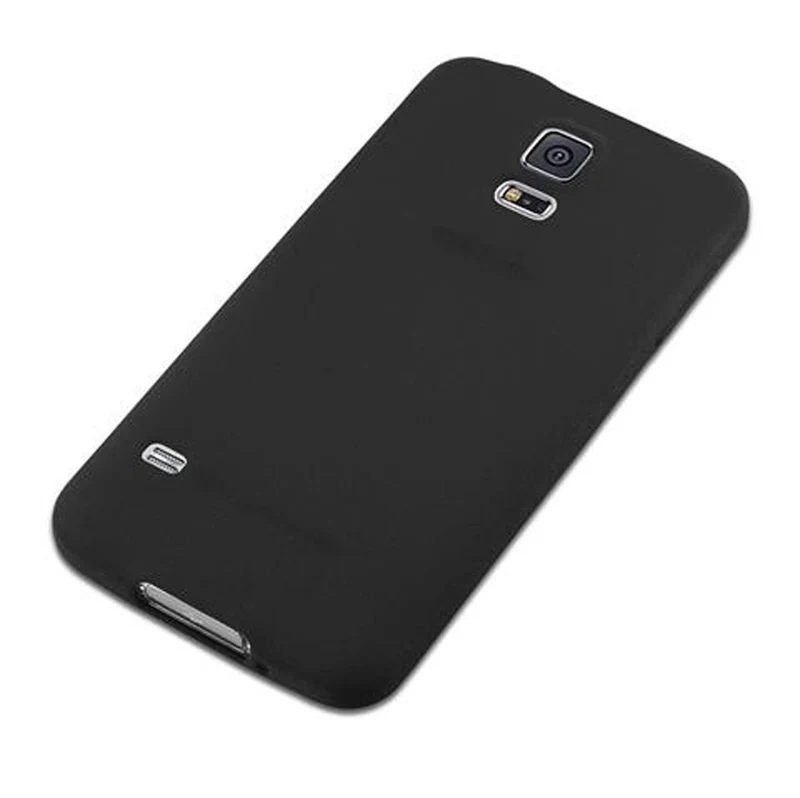 Cadorabo Hülle kompatibel mit Samsung Galaxy S5 / S5 NEO Schutzhülle aus flexiblem TPU Silikon