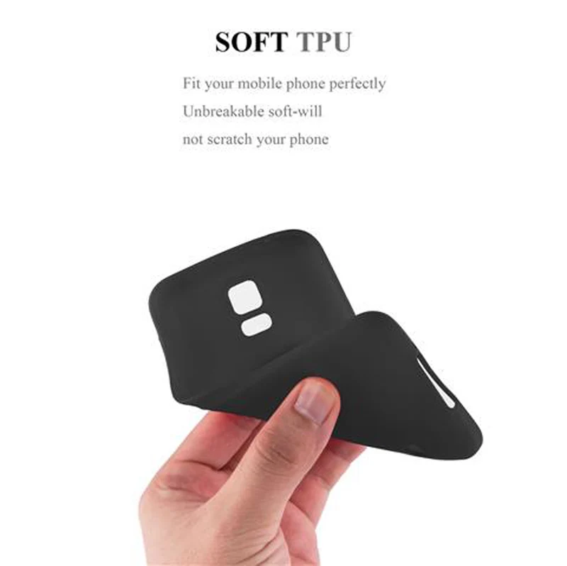 Cadorabo Hülle kompatibel mit Samsung Galaxy S5 / S5 NEO Schutzhülle aus flexiblem TPU Silikon