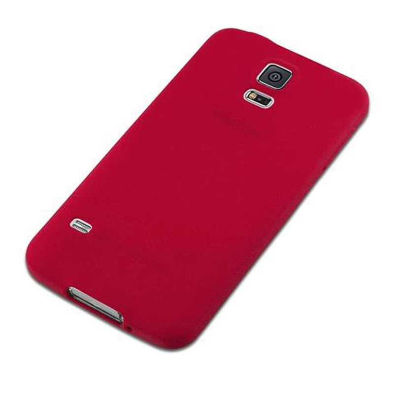 Cadorabo Hülle kompatibel mit Samsung Galaxy S5 / S5 NEO Schutzhülle aus flexiblem TPU Silikon