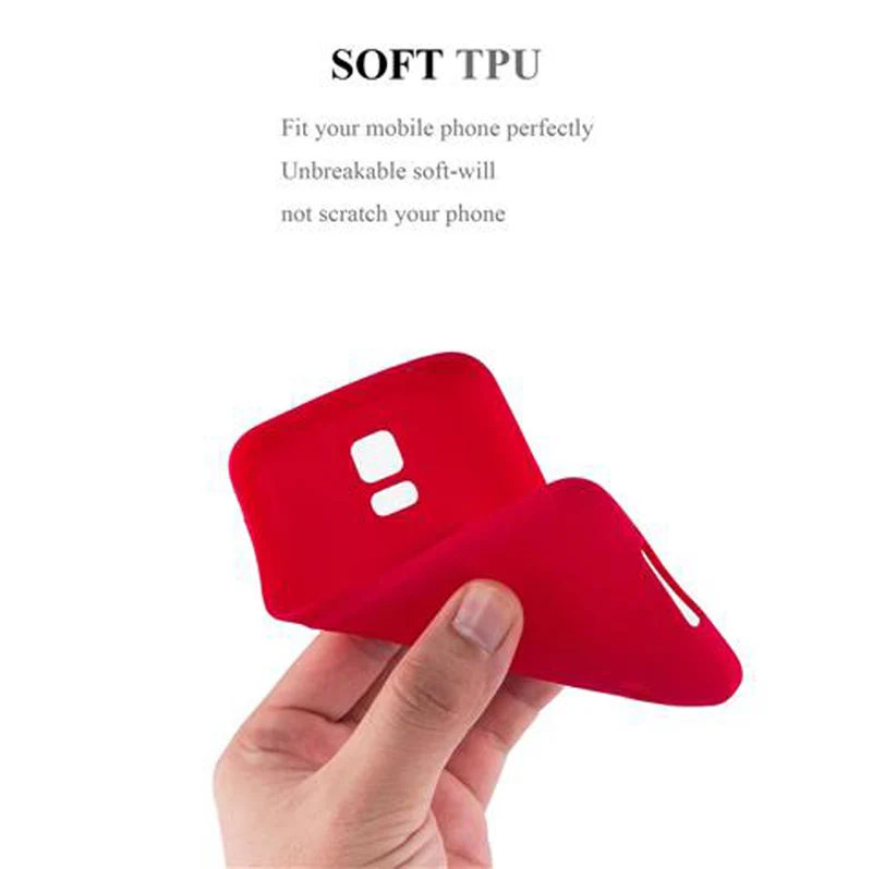 Cadorabo Hülle kompatibel mit Samsung Galaxy S5 / S5 NEO Schutzhülle aus flexiblem TPU Silikon