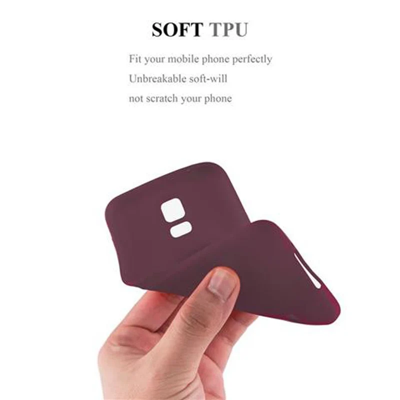 Cadorabo Hülle kompatibel mit Samsung Galaxy S5 / S5 NEO Schutzhülle aus flexiblem TPU Silikon