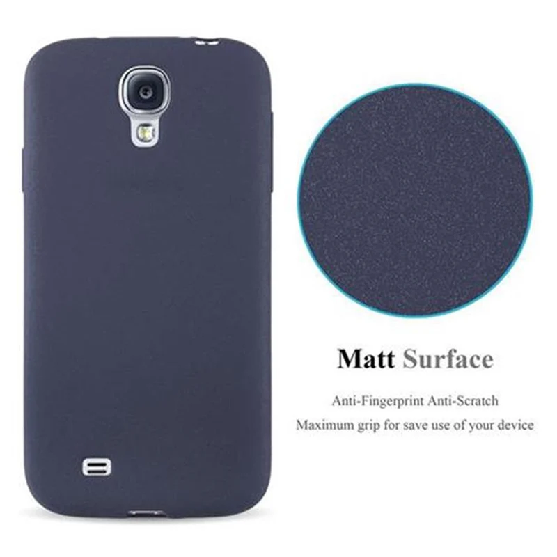 Cadorabo Hülle kompatibel mit Samsung Galaxy S4 Schutzhülle aus flexiblem TPU Silikon