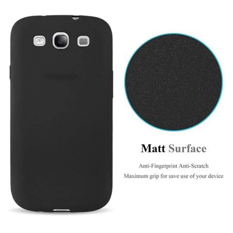 Cadorabo Hülle kompatibel mit Samsung Galaxy S3 / S3 NEO Schutzhülle aus flexiblem TPU Silikon