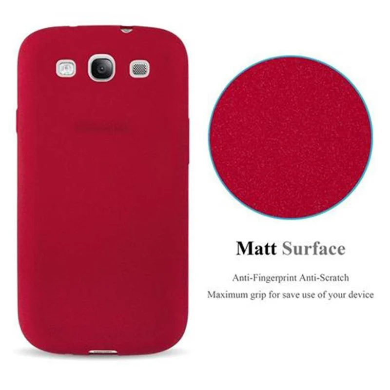 Cadorabo Hülle kompatibel mit Samsung Galaxy S3 / S3 NEO Schutzhülle aus flexiblem TPU Silikon