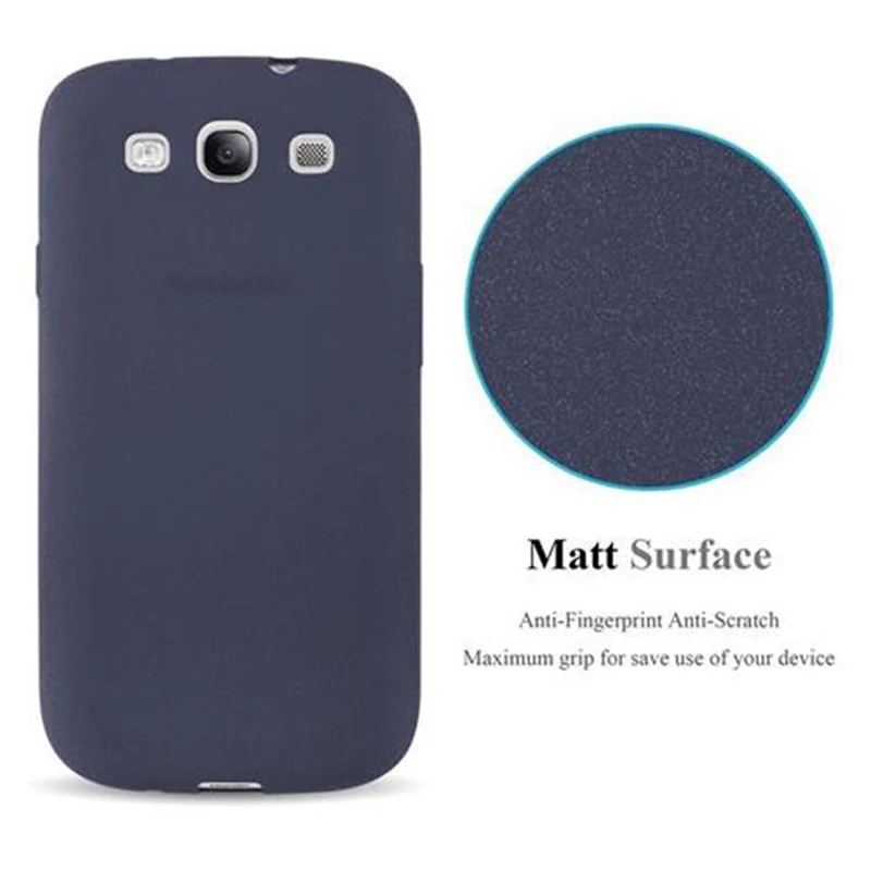 Cadorabo Hülle kompatibel mit Samsung Galaxy S3 / S3 NEO Schutzhülle aus flexiblem TPU Silikon