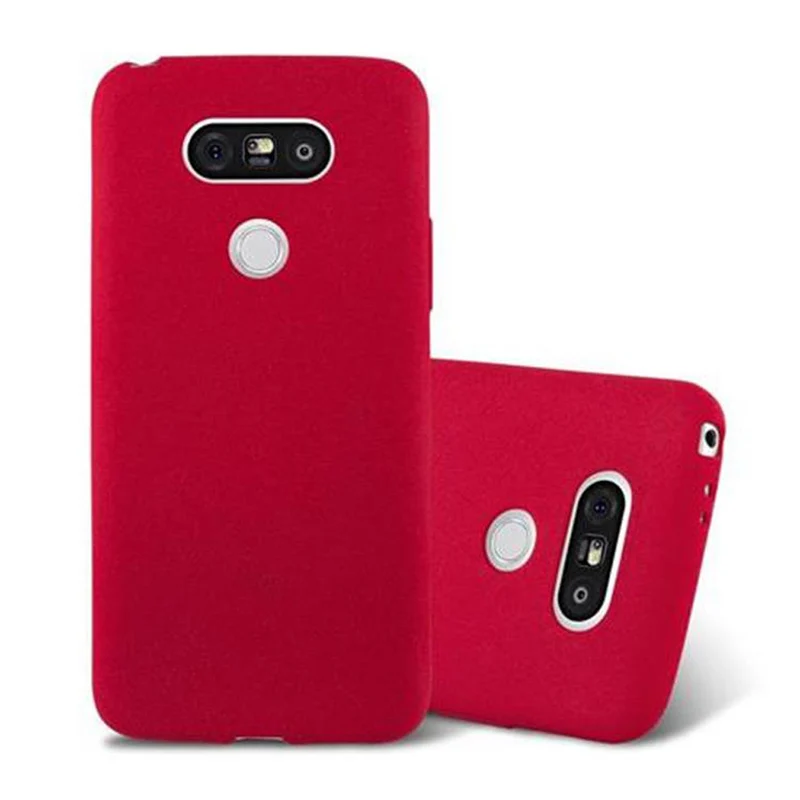 Cadorabo Hülle kompatibel mit LG G5 Schutzhülle aus flexiblem TPU Silikon