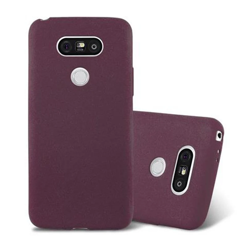 Cadorabo Hülle kompatibel mit LG G5 Schutzhülle aus flexiblem TPU Silikon