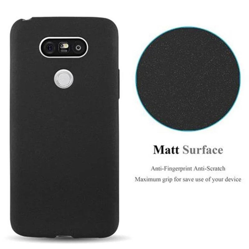 Cadorabo Hülle kompatibel mit LG G5 Schutzhülle aus flexiblem TPU Silikon