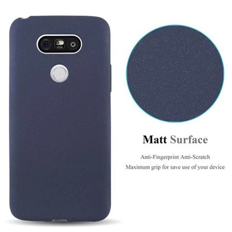 Cadorabo Hülle kompatibel mit LG G5 Schutzhülle aus flexiblem TPU Silikon
