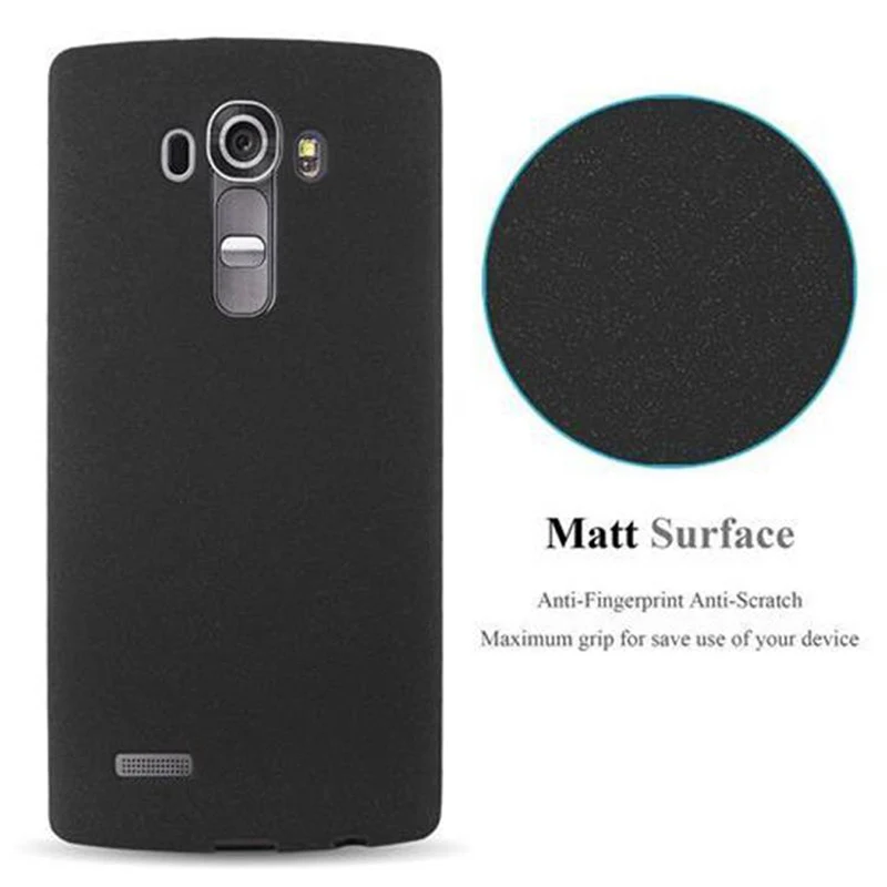 Cadorabo Hülle kompatibel mit LG G4 / G4 PLUS Schutzhülle aus flexiblem TPU Silikon