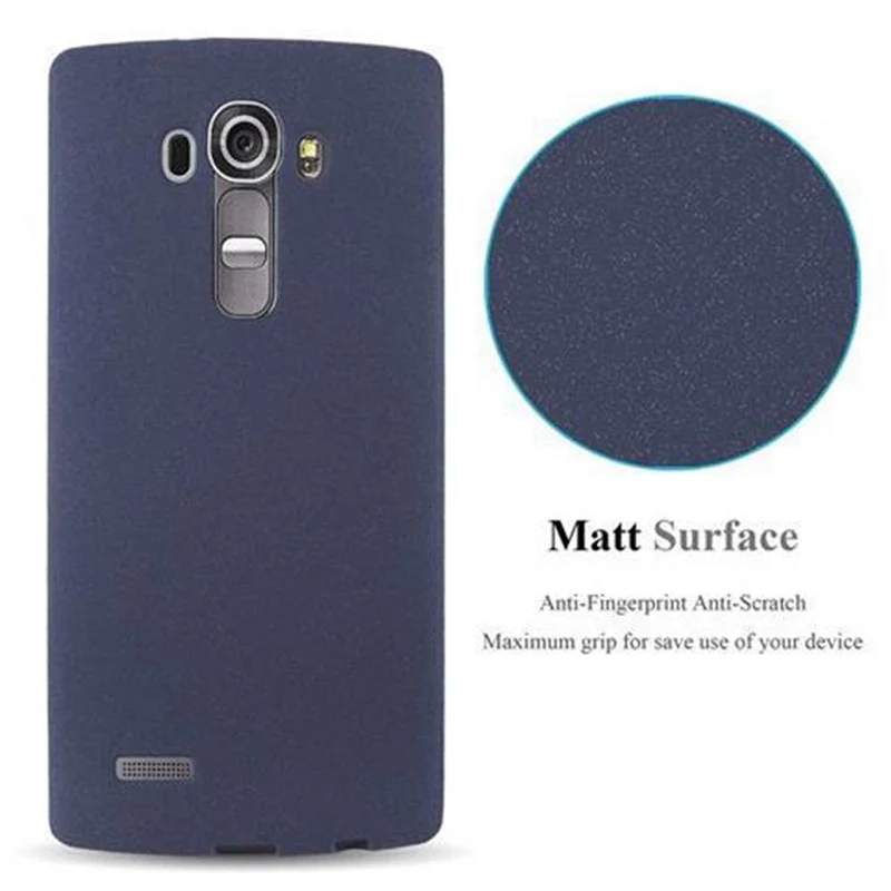 Cadorabo Hülle kompatibel mit LG G4 / G4 PLUS Schutzhülle aus flexiblem TPU Silikon