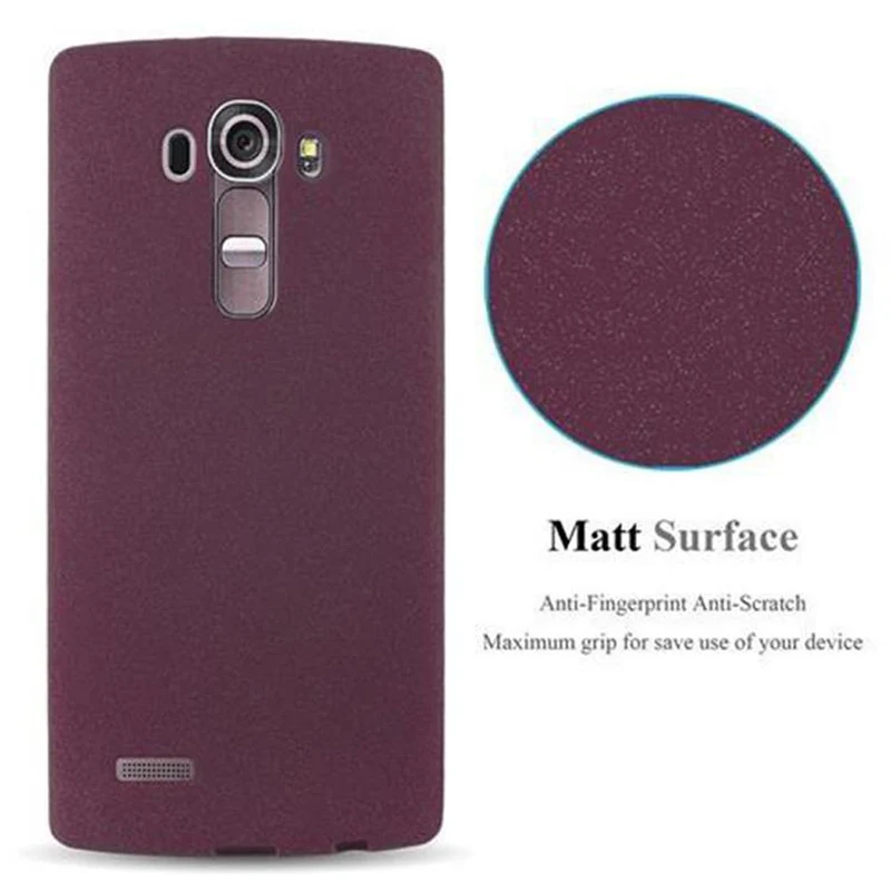Cadorabo Hülle kompatibel mit LG G4 / G4 PLUS Schutzhülle aus flexiblem TPU Silikon