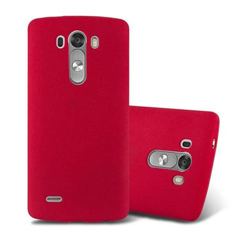Cadorabo Hülle kompatibel mit LG G3 Schutzhülle aus flexiblem TPU Silikon