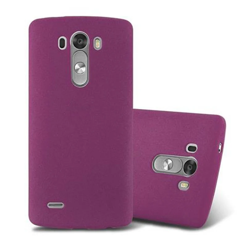 Cadorabo Hülle kompatibel mit LG G3 Schutzhülle aus flexiblem TPU Silikon