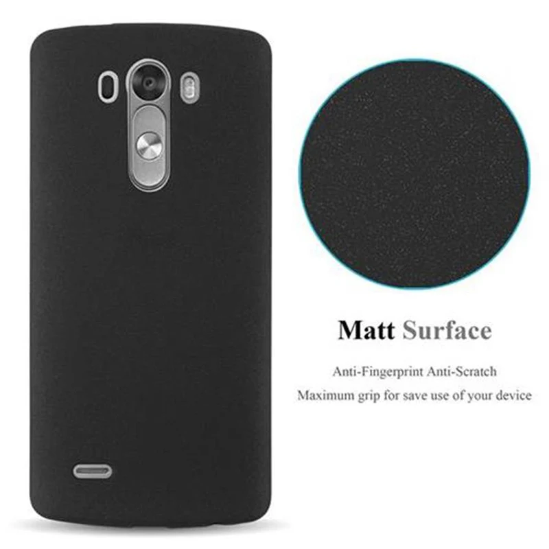 Cadorabo Hülle kompatibel mit LG G3 Schutzhülle aus flexiblem TPU Silikon