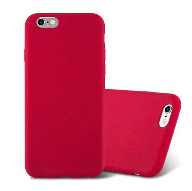 Cadorabo Hülle kompatibel mit Apple iPhone 6 / 6S Schutzhülle aus flexiblem TPU Silikon
