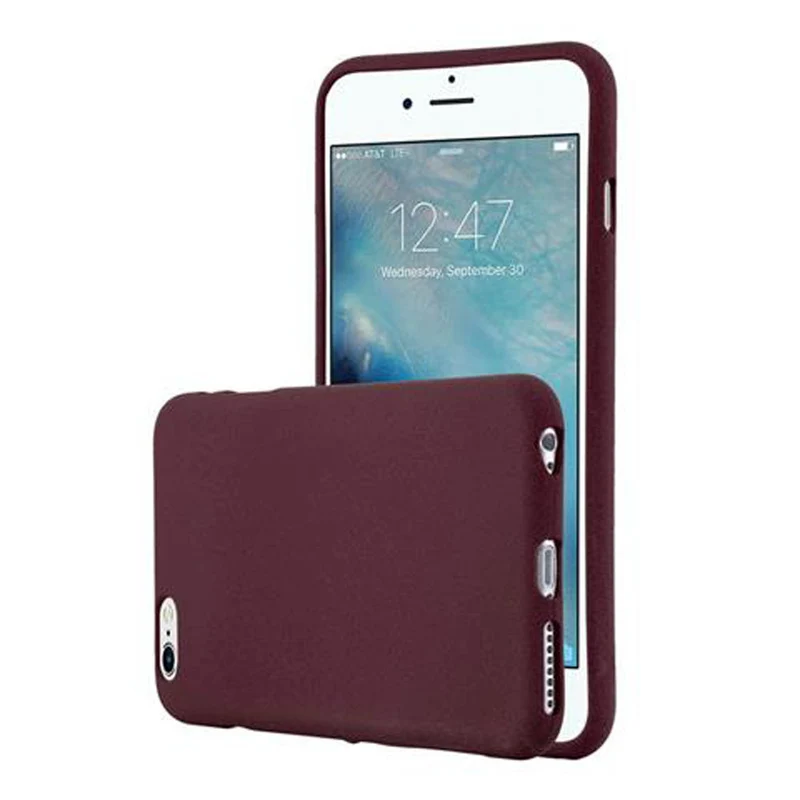 Cadorabo Hülle kompatibel mit Apple iPhone 6 / 6S Schutzhülle aus flexiblem TPU Silikon