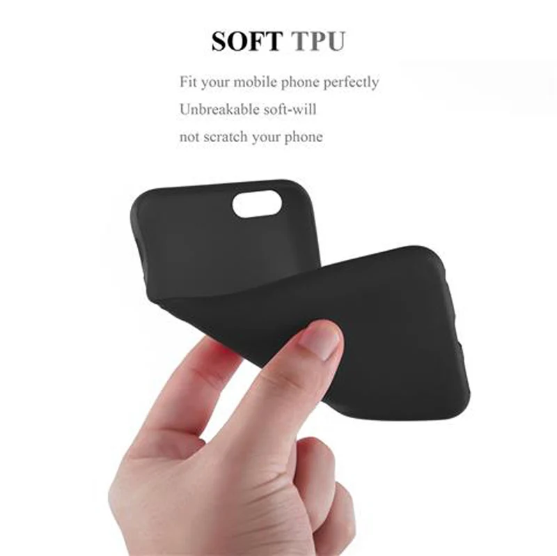 Cadorabo Hülle kompatibel mit Apple iPhone 6 / 6S Schutzhülle aus flexiblem TPU Silikon