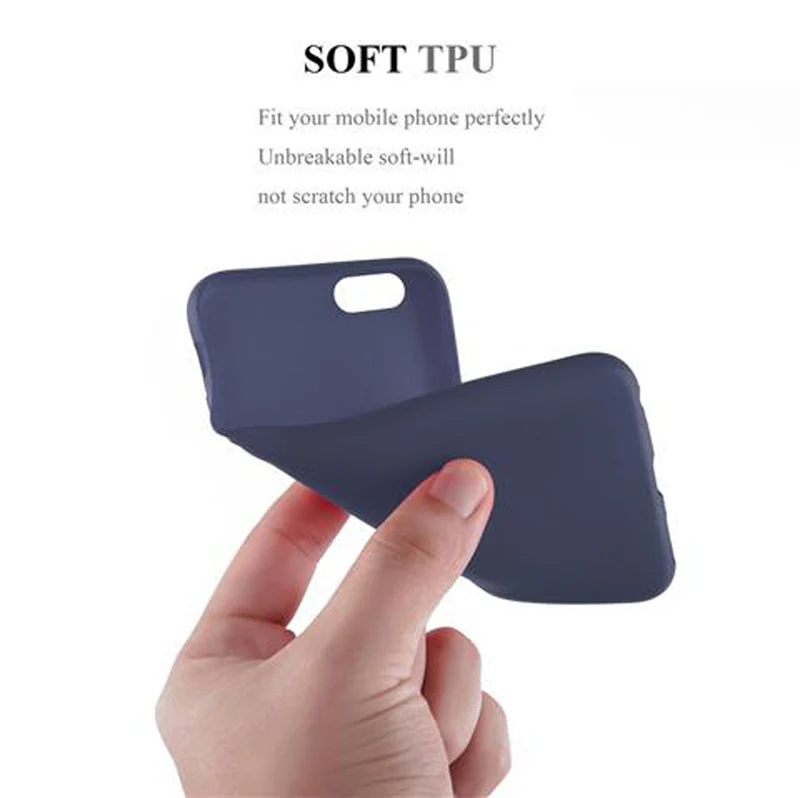 Cadorabo Hülle kompatibel mit Apple iPhone 6 / 6S Schutzhülle aus flexiblem TPU Silikon